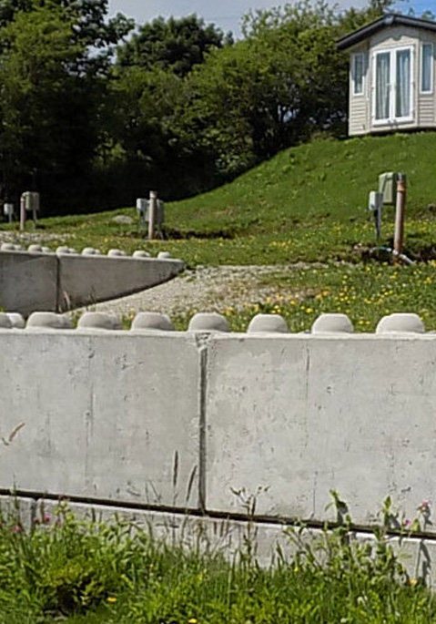 Concrete Interlocking concrete Blocks and Concrete Building Blocks Delivered in Plymouth Devon or Cornwall